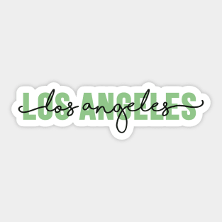 Los Angeles - Green Sticker